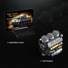 Tiger I Early No.332 | 1630 PCS