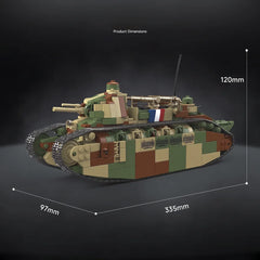 Char 2C Super Heavy Tank (Limited Edition) | 1766 PCS