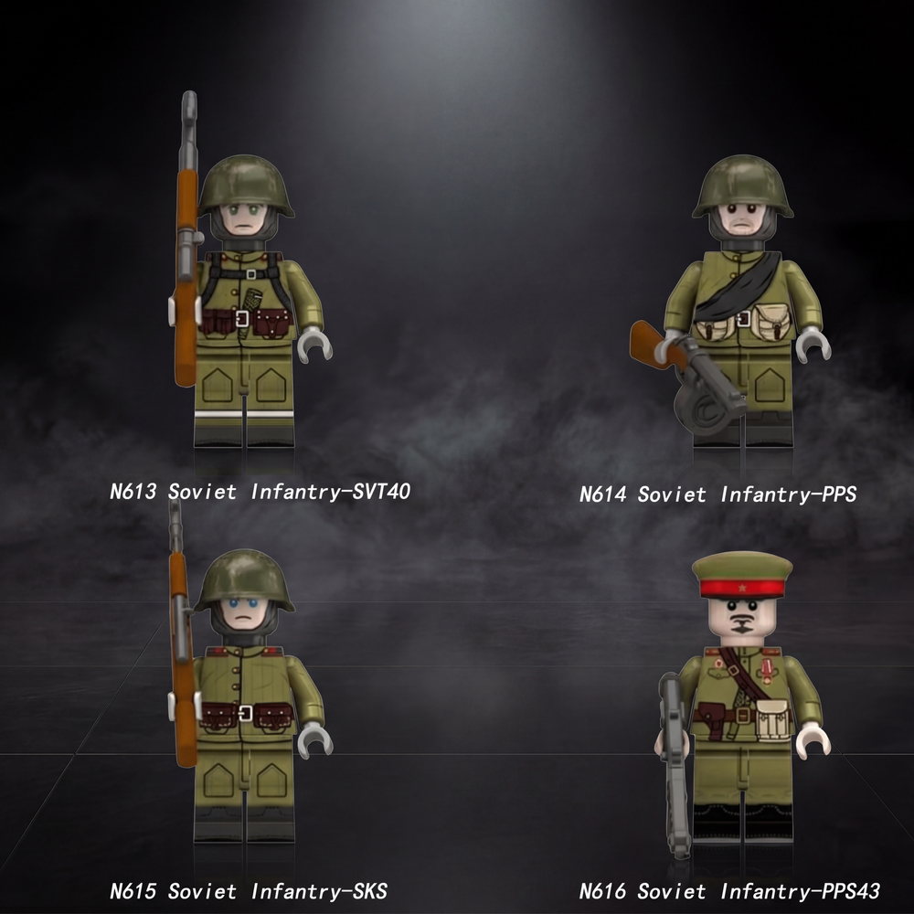 Soldier Pack | WW2 Soviet Infantry Green
