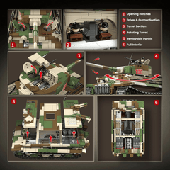 Tiger 1 (Camo) | 2276 PCS