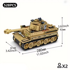 Tiger & Sherman Skirmish | 1184 PCS